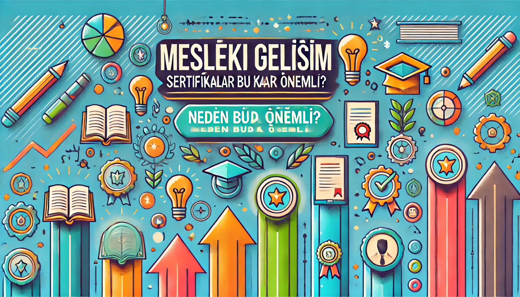 Mesleki Gelişim: Sertifikalar Neden Bu Kadar Önemli? - Kariyer Büyümesi ve Eğitim Görseli