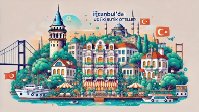 İstanbul'da ucuz butik oteller Galata, Kadıköy ve doğa içindeki uygun fiyatlı konaklama seçenekleri için kapak görseli