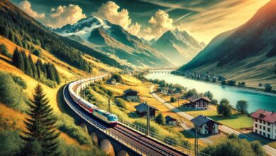 Trenle seyahat, tren rotaları, tren yolculuğu, Avrupa'nın tren hatları, tren yolculuğu deneyimi, tren seyahati deneyimi, trenle keşif