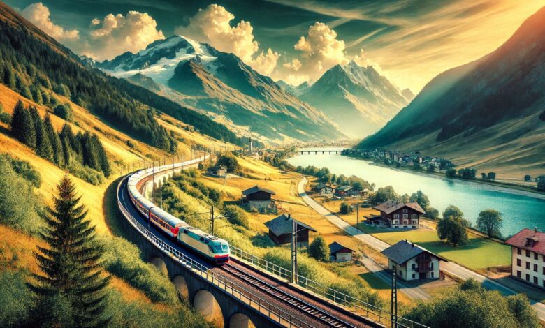 Trenle seyahat, tren rotaları, tren yolculuğu, Avrupa'nın tren hatları, tren yolculuğu deneyimi, tren seyahati deneyimi, trenle keşif