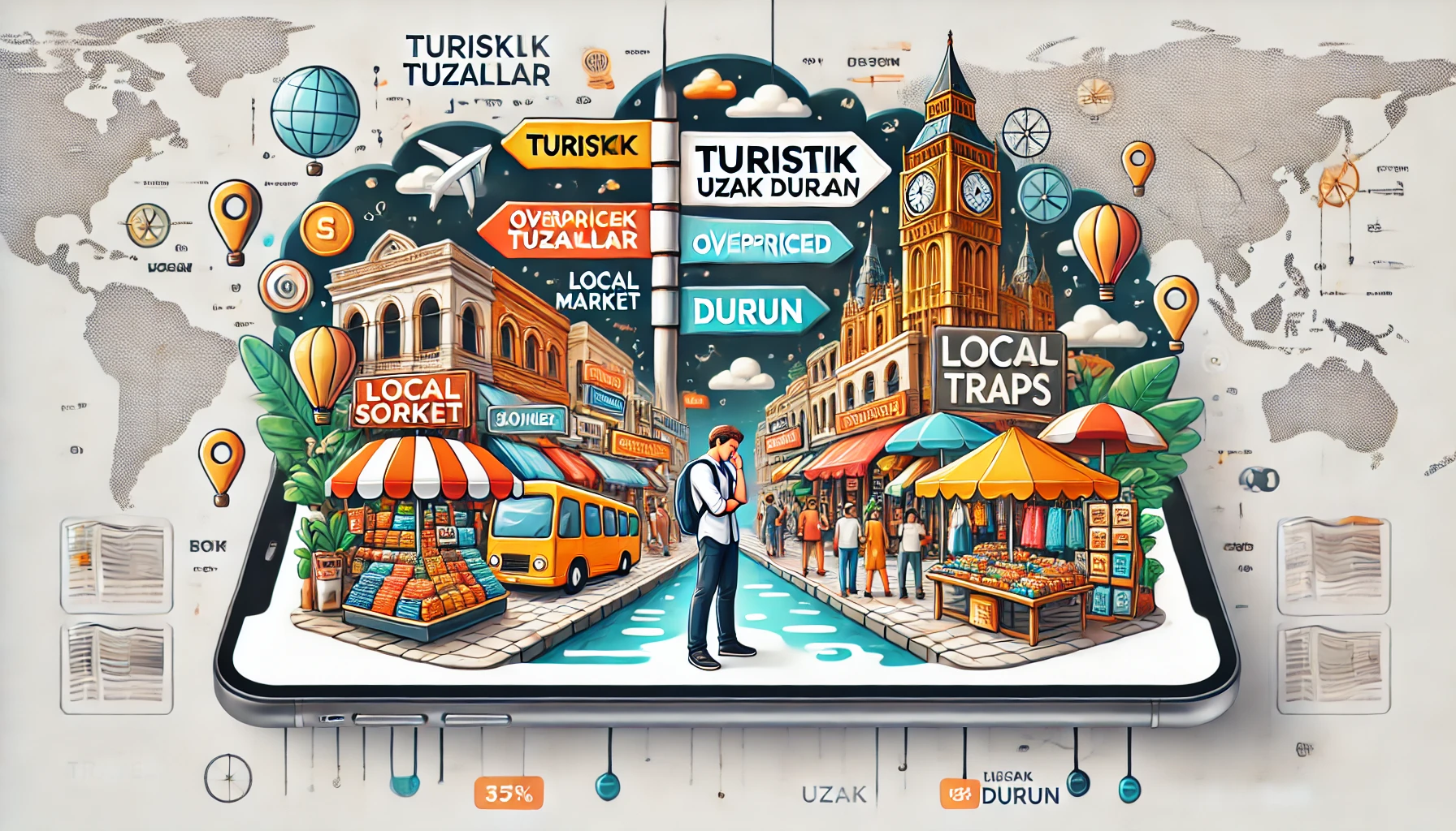 Turistik Tuzaklardan Uzak Durun
